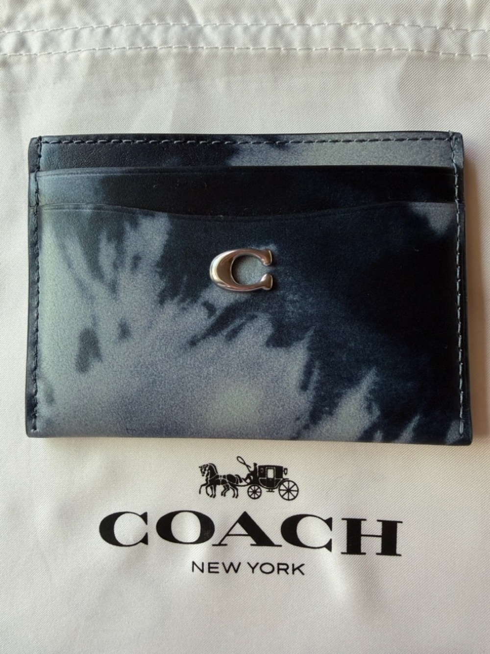 💙🩵💙 COACH RESTORED ESSENTIAL CARD CASE 💙🩵💙 - Picture 2 of 16